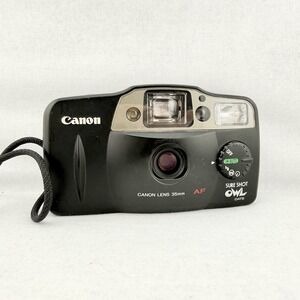 Canon Sure Shot Owl Date 35mm AF Point & Shoot Film Camera - Battery Tested